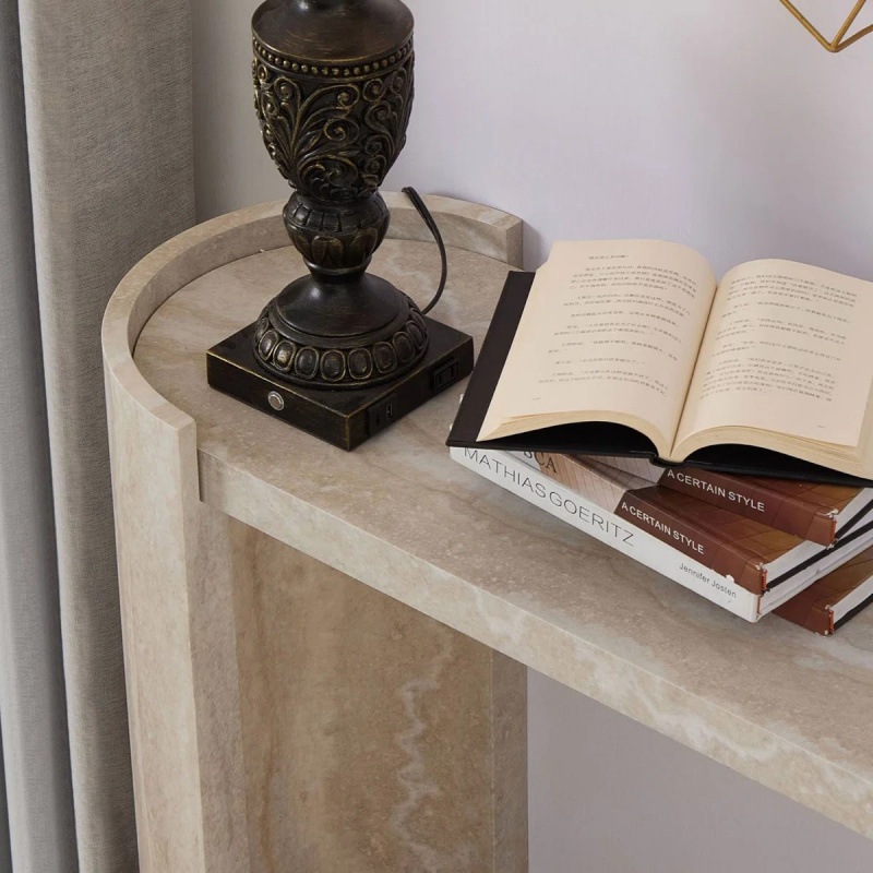 Entry Marble Console Table