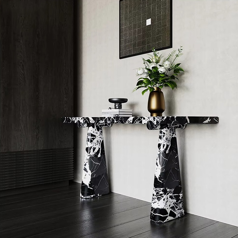 Entry Marble Console Table