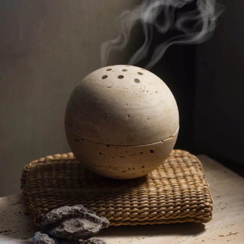 Luxury marble incense burner