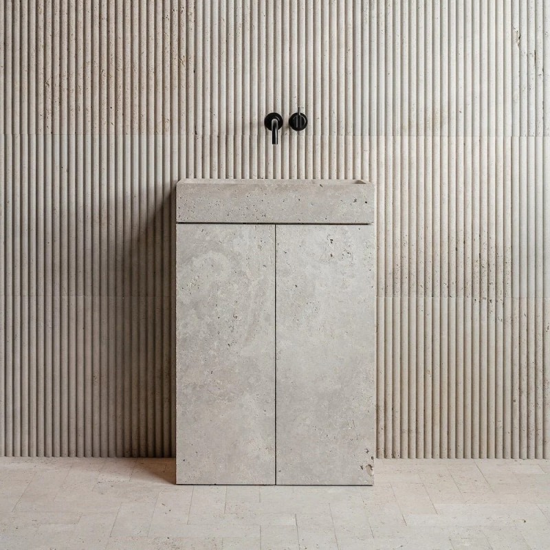 24 vanity with marble top